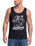Herren Tank-Top California Surf Retro Bus Abenteuer Urlaub Palmen Neverless®preview