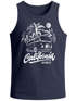 Herren Tank-Top California Surf Retro Bus Abenteuer Urlaub Palmen Neverless®preview