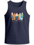 Herren Tank-Top California Surfboards Surfing Motiv Brustprint Aufdruck Sommer Fashion Muskelshirt Neverless®preview