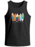 Herren Tank-Top California Surfboards Surfing Motiv Brustprint Aufdruck Sommer Fashion Muskelshirt Neverless®preview