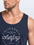 Herren Tank-Top California Surfing Ocean Drive Summer Muskelshirt Muscle Shirt Neverless®preview