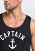 Herren Tank-Top Captain Anker Anchor Neverless®preview