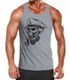 Herren Tank-Top Captain Skull Beard Kapitän Totenkopf Bard Sailor Schädel Muskelshirt Muscle Shirt Neverless®preview