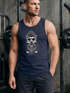 Herren Tank Top Captain Skull Beard Totenkopf Bart Kapitän Neverless®preview