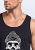 Herren Tank Top Captain Skull Beard Totenkopf Bart Kapitän Neverless®preview