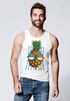 Herren Tank Top chilling Ananas Pinapple Sommer Beach Party Slim Fit Neverless®preview