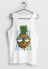 Herren Tank Top chilling Ananas Pinapple Sommer Beach Party Slim Fit Neverless®preview