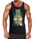 Herren Tank Top chilling Ananas Pinapple Sommer Beach Party Slim Fit Neverless®preview