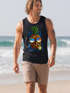 Herren Tank Top chilling Ananas Pinapple Sommer Beach Party Slim Fit Neverless®preview