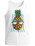 Herren Tank Top chilling Ananas Pinapple Sommer Beach Party Slim Fit Neverless®preview