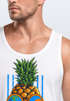 Herren Tank Top chilling Ananas Pinapple Sommer Beach Party Slim Fit Neverless®preview