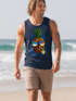 Herren Tank Top chilling Ananas Pinapple Sommer Beach Party Slim Fit Neverless®preview