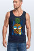 Herren Tank Top chilling Ananas Pinapple Sommer Beach Party Slim Fit Neverless®preview