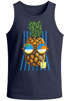 Herren Tank Top chilling Ananas Pinapple Sommer Beach Party Slim Fit Neverless®preview