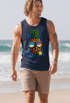 Herren Tank Top chilling Ananas Pinapple Sommer Beach Party Slim Fit Neverless®preview
