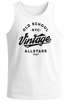 Herren Tank-Top College Style Schriftzug Oldschool Vintage Allstars Design Muskelshirt Muscle Shirt Neverless®preview