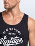 Herren Tank-Top College Style Schriftzug Oldschool Vintage Allstars Design Muskelshirt Muscle Shirt Neverless®preview