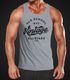 Herren Tank-Top College Style Schriftzug Oldschool Vintage Allstars Design Muskelshirt Muscle Shirt Neverless®preview