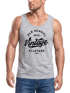 Herren Tank-Top College Style Schriftzug Oldschool Vintage Allstars Design Muskelshirt Muscle Shirt Neverless®preview