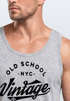 Herren Tank-Top College Style Schriftzug Oldschool Vintage Allstars Design Muskelshirt Muscle Shirt Neverless®preview