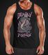 Herren Tank-Top Deadly Poison Kobra shirt Cobra Motiv-Print Schlangenmotiv Snake Muskelshirt Muscle Shirt Neverless®preview