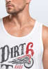 Herren Tank-Top Dirt Track Racing Muskelshirt Muscle Shirt Neverless®preview