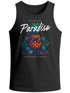 Herren Tank-Top DJ Ananas – Paradiso Print – Buntes EDM Sommer Shirt – Electronic Music Festival Design für Club, Urlaub & Streetwear Muskelshirt Neverless®preview