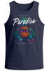Herren Tank-Top DJ Ananas – Paradiso Print – Buntes EDM Sommer Shirt – Electronic Music Festival Design für Club, Urlaub & Streetwear Muskelshirt Neverless®preview