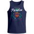 Herren Tank-Top DJ Ananas – Paradiso Print – Buntes EDM Sommer Shirt – Electronic Music Festival Design für Club, Urlaub & Streetwear Muskelshirt Neverless®preview