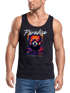 Herren Tank-Top DJ Panda EDM Grafikshirt | electronic Music Print für Festival Club Streetwear Muskelshirt Neverless®preview