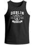 Herren Tank-Top Dublin Irland Retro Design Print Aufdruck Muskelshirt Muscle Shirt Neverless®preview