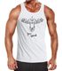 Herren Tank Top Elch Geweih Atzekenmuster Boho Bohamian Atzec Federn Neverless®preview