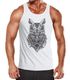 Herren Tank Top Eule Atzekenmuster Ethno Boho Bohamian Atzec Owl Neverless®preview