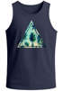 Herren Tank Top Foto Print Ananas Palmen Galaxy Sommer Tropical Neverless®preview