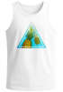 Herren Tank Top Foto Print Ananas Palmen Galaxy Sommer Tropical Neverless®preview