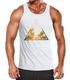 Herren Tank Top Foto Print Ananas Palmen Galaxy Sommer Tropical Neverless®preview