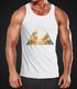 Herren Tank Top Foto Print Ananas Palmen Galaxy Sommer Tropical Neverless®preview