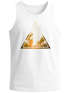 Herren Tank Top Foto Print Ananas Palmen Galaxy Sommer Tropical Neverless®preview