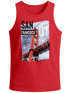 Herren Tank-Top Foto Print San Francisco Golden Gate Bridge Sommer USA Amerika Muskelshirt Muscle Shirt Neverless®preview