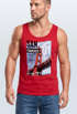 Herren Tank-Top Foto Print San Francisco Golden Gate Bridge Sommer USA Amerika Muskelshirt Muscle Shirt Neverless®preview