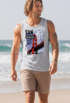 Herren Tank-Top Foto Print San Francisco Golden Gate Bridge Sommer USA Amerika Muskelshirt Muscle Shirt Neverless®preview