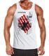 Herren Tank-Top Foto Print Schrift Big Wave Surfing Collage Surfer Meer Welle Muskelshirt Muscle Shirt Neverless®preview