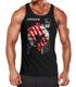 Herren Tank-Top Foto Print Schrift Big Wave Surfing Collage Surfer Meer Welle Muskelshirt Muscle Shirt Neverless®preview