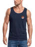 Herren Tank-Top Fuchsmotiv Brustlogo Aufdruck Tiermotiv Polygon-Style Geometrie Sommer Muskelshirt Neverless®preview
