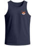 Herren Tank-Top Fuchsmotiv Brustlogo Aufdruck Tiermotiv Polygon-Style Geometrie Sommer Muskelshirt Neverless®preview