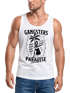 Herren Tank-Top Gangsters Paradise Printshirt T-Shirt Rapper Rap Muskelshirt Muscle Shirt Neverless®preview