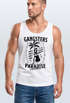 Herren Tank-Top Gangsters Paradise Printshirt T-Shirt Rapper Rap Muskelshirt Muscle Shirt Neverless®preview