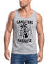 Herren Tank-Top Gangsters Paradise Printshirt T-Shirt Rapper Rap Muskelshirt Muscle Shirt Neverless®preview