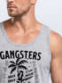 Herren Tank-Top Gangsters Paradise Printshirt T-Shirt Rapper Rap Muskelshirt Muscle Shirt Neverless®preview