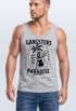 Herren Tank-Top Gangsters Paradise Printshirt T-Shirt Rapper Rap Muskelshirt Muscle Shirt Neverless®preview